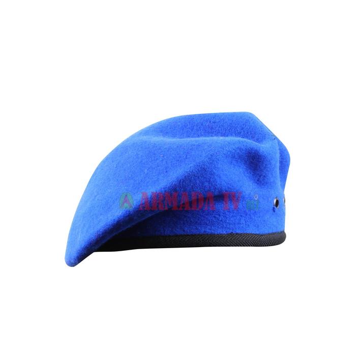 Baret Camel PM Polisi Militer Baret TNI AD BIRU