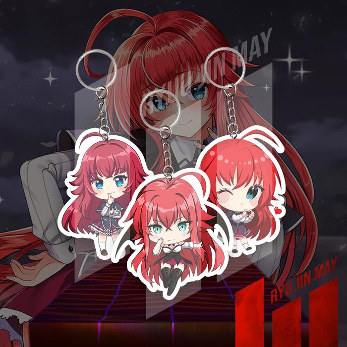 Gantungan Kunci / Keychain / Gantungan HP - Rias Gremory