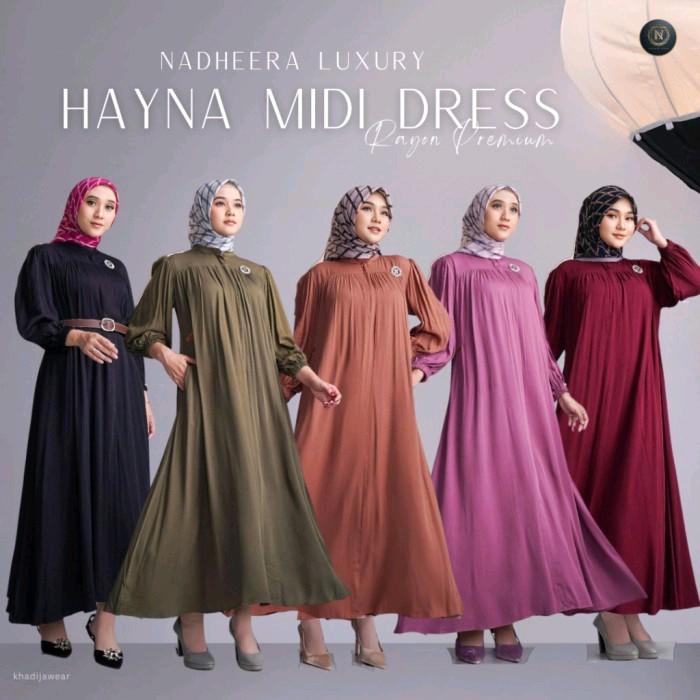 Hayna Midi dress Nadheera