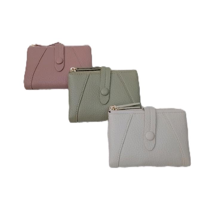 Pelangiswainss - Dompet Mini Import Wanita - Dompet Lipat Zipper - Dompet Mini Lipat Wanita