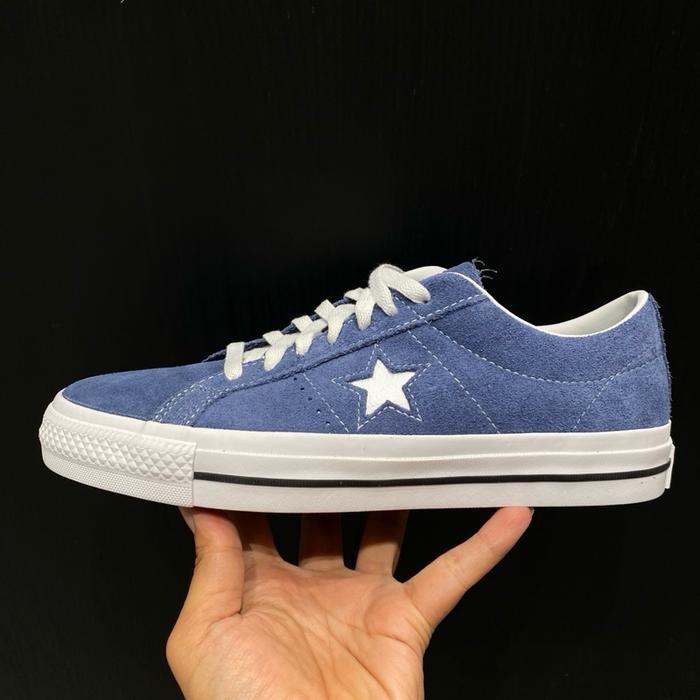 Converse Cons One Star Pro Ox Navy Suede