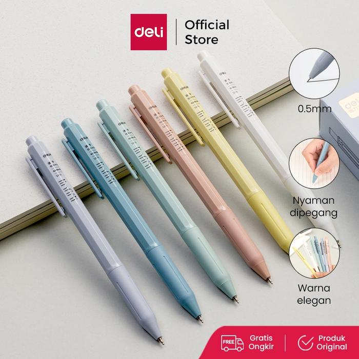 Deli Pulpen Gel / Gel Pen Needle tip SA16