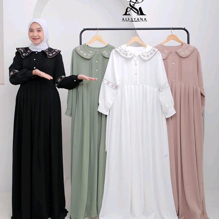 DRESS ALIKA BY ALESYANA/GAMIS ALIKA/GAMIS ALESYANA
