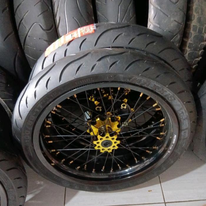 roda sumo CRF150 uk 300/350-17 baru