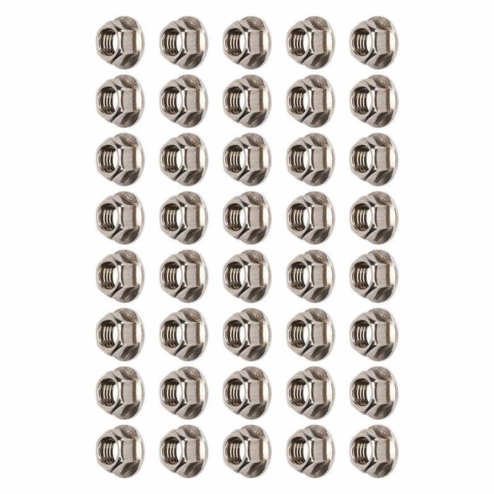 Hxagonal Flange Nuts Stainless Steel Fine Flange Nut Firming