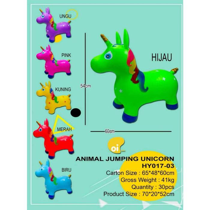 Animal Jumping Unicorn / Animal Jumping Kuda Kudaan