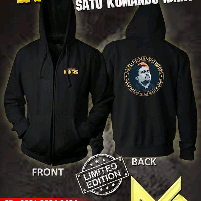 HODY ZIPPER IB HRS Sweater Hoodie Tebal Pria
