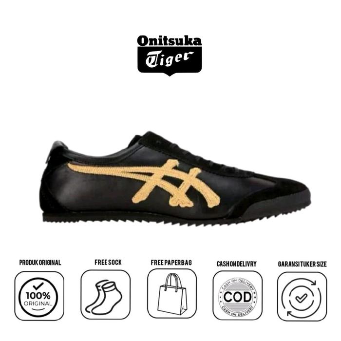 Sepatu OT Mexico 66 Nippon Made Kabuki Black