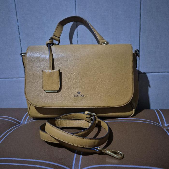 Tas Brand Jestina Original Kulit Asli