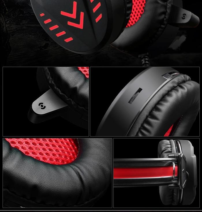 A1 Wired Desktop Computer Gaming Headset 3.5 Wired Headset Gaming