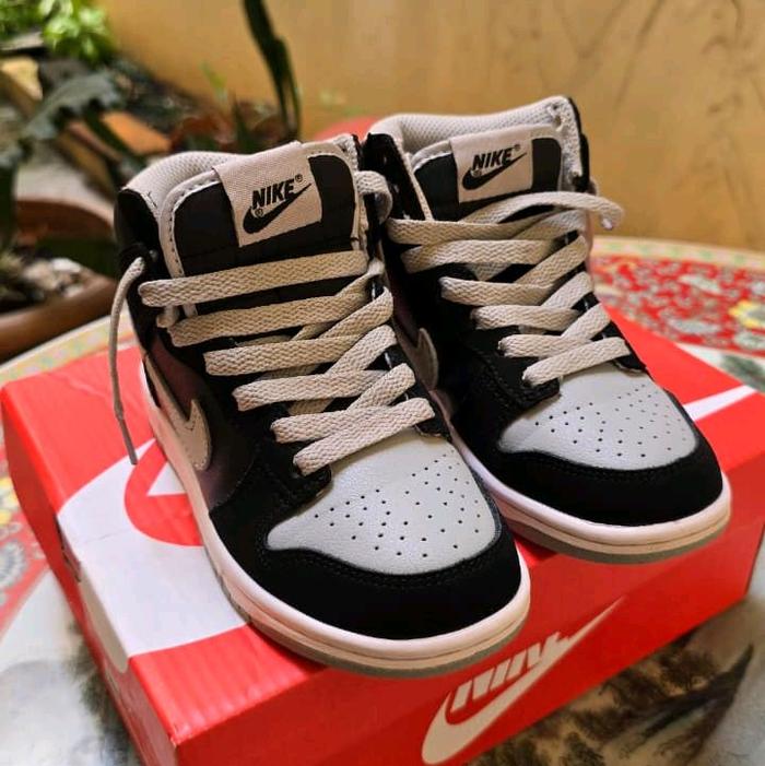 Sepatu second NK DUNK HIGH shadow grey SZ 30