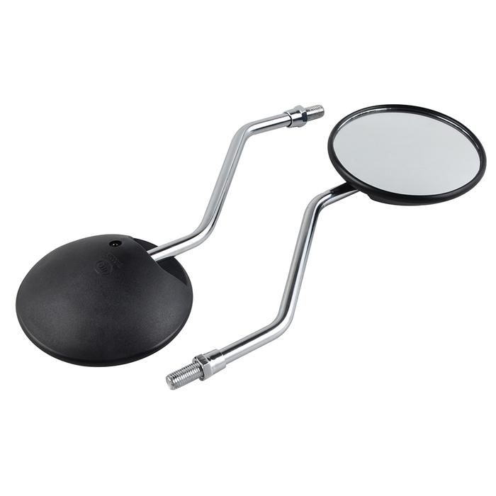 1 Pair Motorcycle Rearview Mirror Side Mirrors Kits For Yamaha DT175