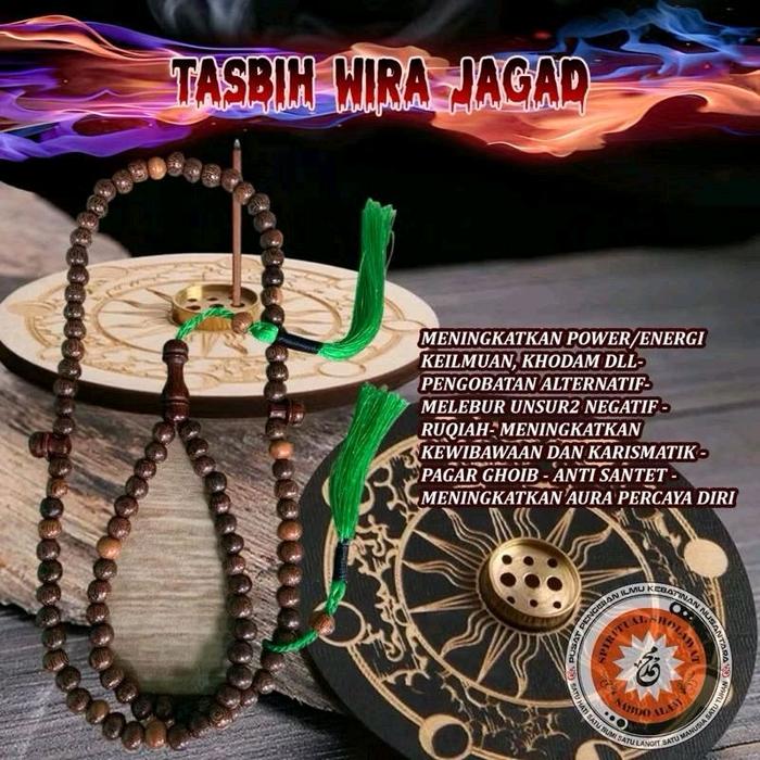 TASBIH Muslim untuk Pria/Wanita Kewibawaan WiRa jagaD Motif Cantik Cocok untuk Semua Kalangan