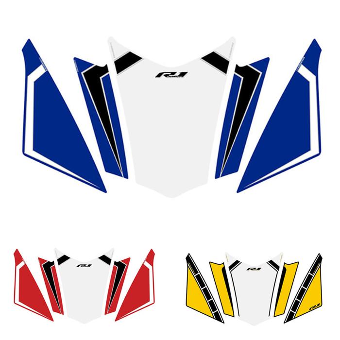 For YAMAHA YZF-R1 R1 2018-2019 Motorcycle Front Fairing Decals