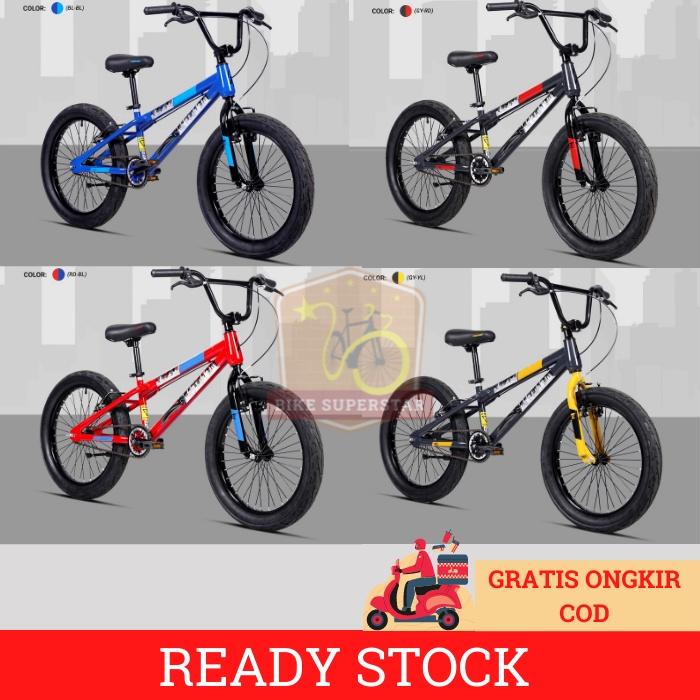 (COD) SEPEDA BMX ANAK UNITED GENIO GX3 20 INCH KASKADA Outdoor
