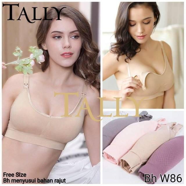 ANSRI 48 ID YISTORE98 - BH BRA MENYUSUI TALLY W86 - BH menyusui W86 tally....Bahan rajut premium nya