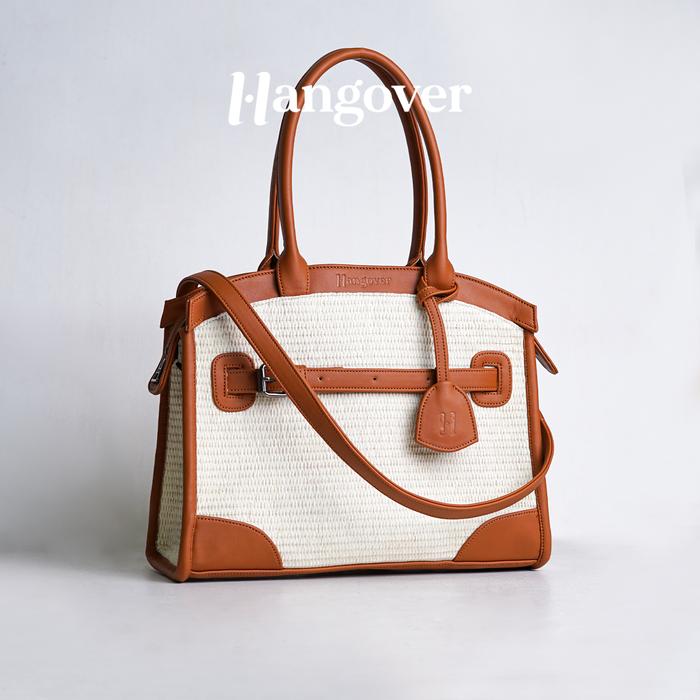HANGOVER Perseverance Off-White Hand Bag & Sling Bag Tas Wanita Original