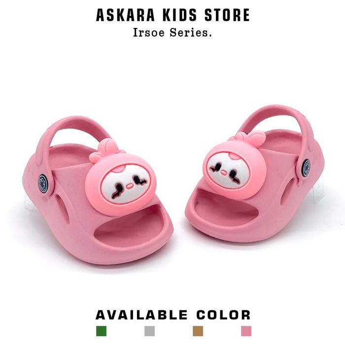 Askara - Sandal Anak Perempuan Baim Karakter Model Lucu Irsoe 307