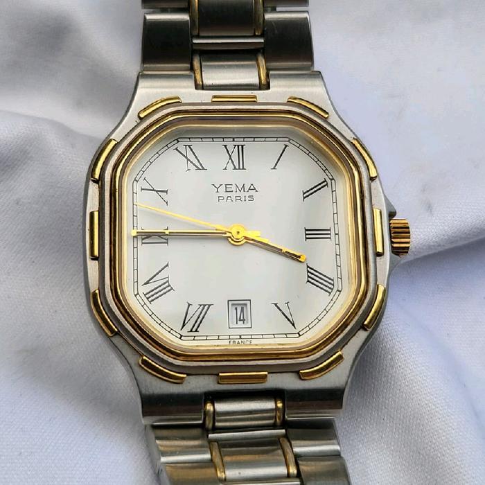 Yema Paris Jam Tangan Pria Model Roman Dial Unik Antik Vintage dari Britneysshop