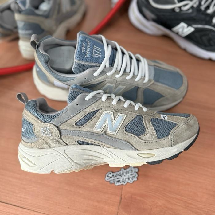 New Balance 878 Grey Blue Navy Original - Sneakers second market