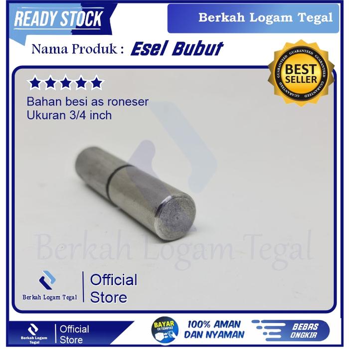 Engsel bubut 3/4 in engsel pagar Berkualitas Grosir