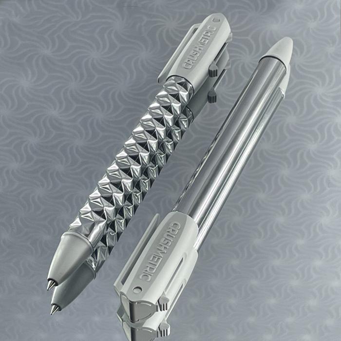 Deformation Pen Metal Shape Shifting Pen Metal Modular Think Ink Toy