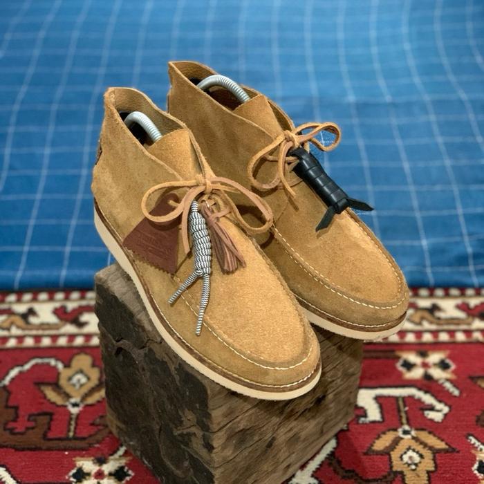 Lucas Vibram Light Brown by Yogi not clarks wallabee russell moccasin paraboot danner timberland doc