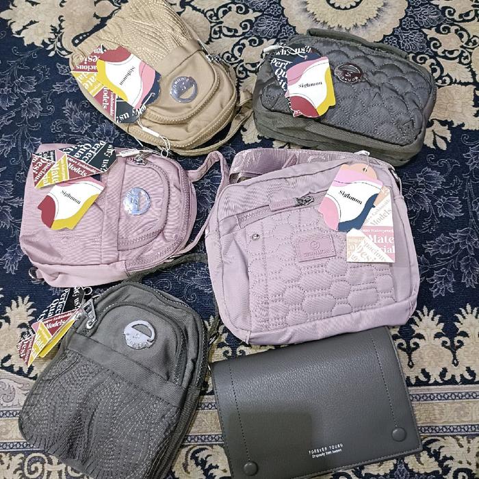 Tas Sighmon Wanita & Tas Forever Young / Tas Ransel Selempang Mini Slingbag