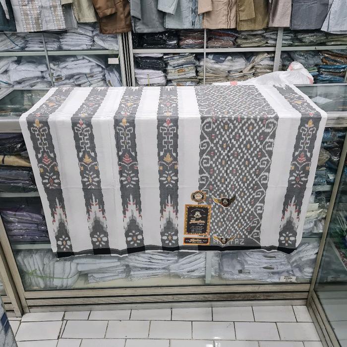 Sarung Tenun Pria Dewasa Botol Mumtaz Super Bahan Goyor Motif Liris Kembang Ukuran Standart