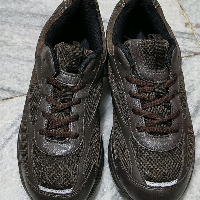 Sepatu Pria Spalding Casual Coklat - Size 42 (26,5cm) Preloved