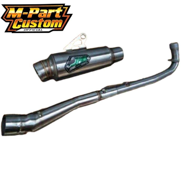 Knalpot JRM Recing Jrm Bass padat Untuk Motor Bebek