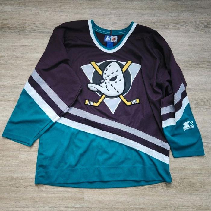 Vintage NHL Anaheim Mighty Ducks Jersey - Disney - L