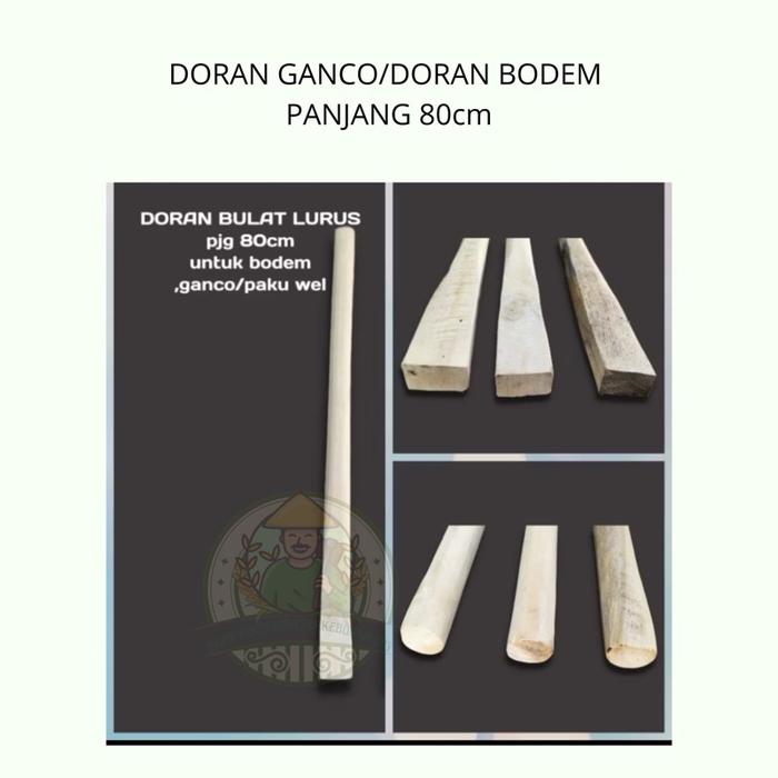 Doran Ganco/Doran Bodem/Doran Lurus Panjang 80Cm