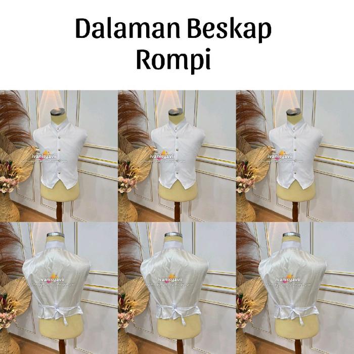 Dalaman Beskap / Dalaman Putih, Beskap Hewes Pria