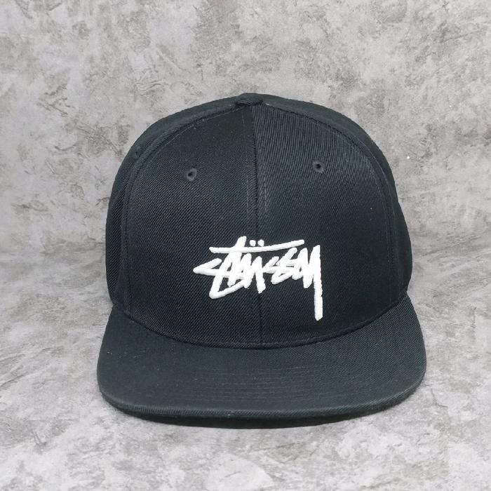Topi Snapback Stussy Second Original Branded