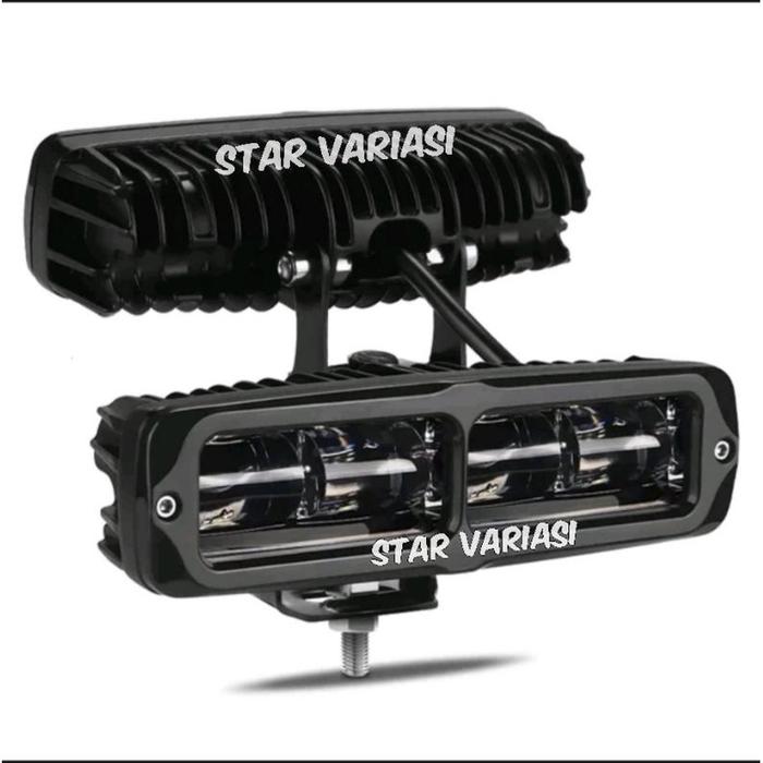 Lampu Tembak Sorot LED 4 Lensa 6D Lampu Tembak 4700