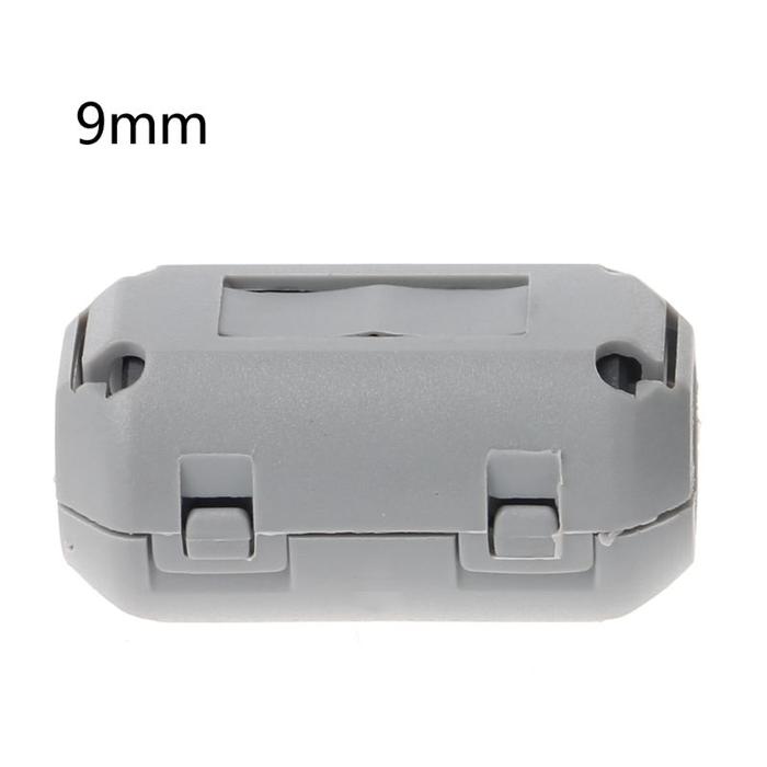 Clip-on Ferrite Ring Core Ferrite Cable Clip RFI EMI Noise Suppressor