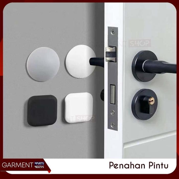 Bantalan Pelindung Ganggang Pintu Busa Pengganjal Dinding Celah Jendela Pengaman Lemari Karet Siliko