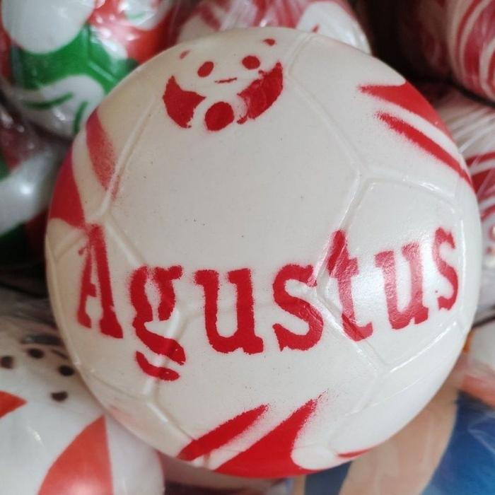 Bola plastik panda bola kaki 8inch