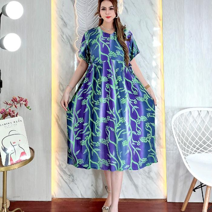 DASTER CHIBI COLORFUL, DASTER CHIBI MOTIF BUNGA, DASTER CHIBI RAYON, DASTER WANITA KEKINIAN