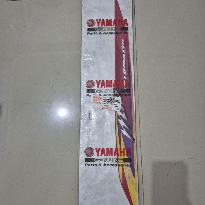 Yamaha JUAL STICKER LIVERY MIO SPORTY SMILE 5TL F173E 00 ORIGINAL BARU L PARTS & ACCESORIES GENUINE