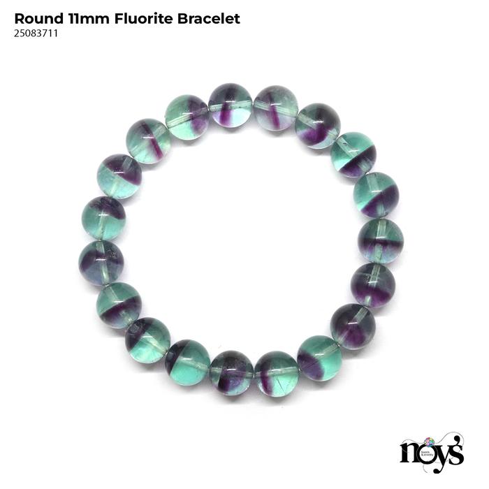 Fluorite Bracelet Natural Stone l Gelang Fluorite