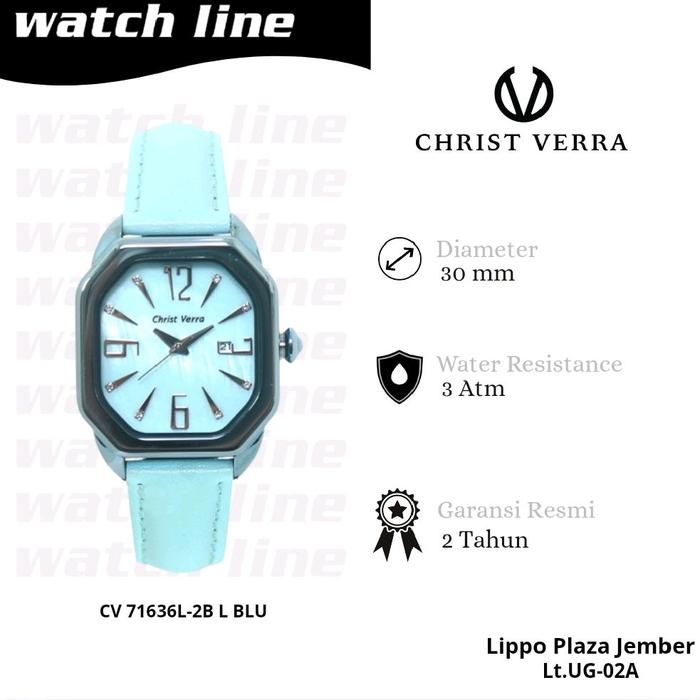 CHRIST VERRA SERI 71636L.JAM TANGAN WANITA