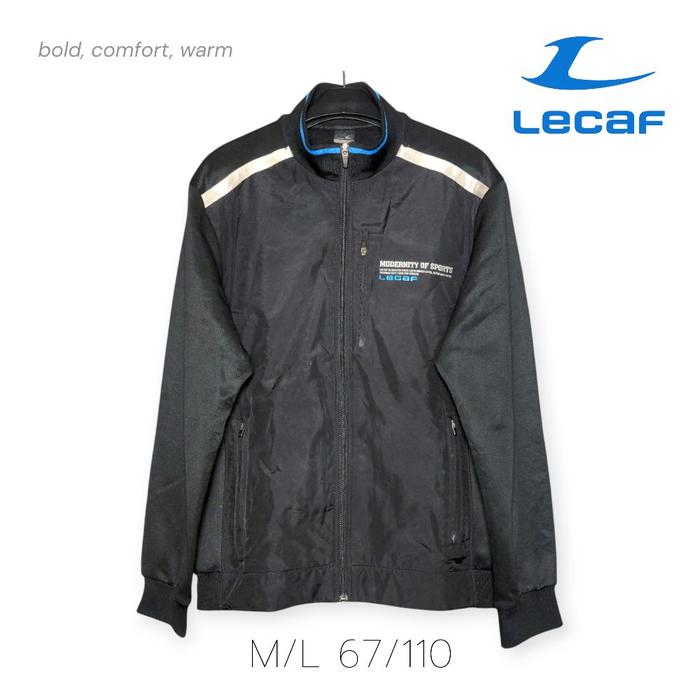 Lecaf original sports jacket casual hangat tebal untuk motoran Size M