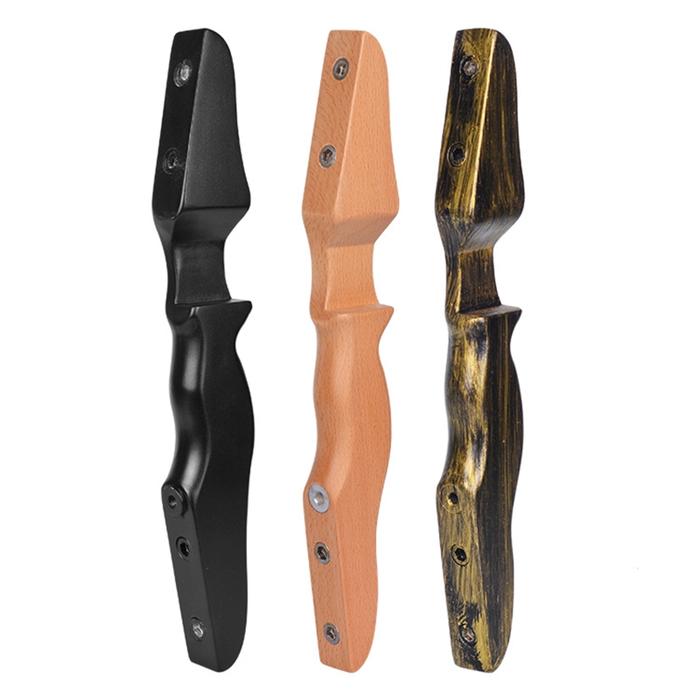 Straight Pull Bow Handle Split Handle Detachable Wooden Bow Riser