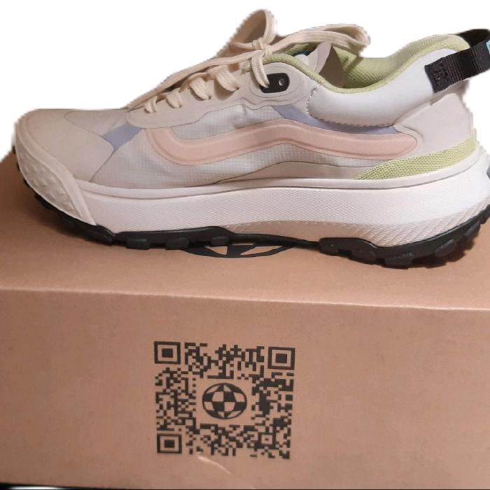 Shoes VANS MTE Crosspath  Natural Multi CASUAL  Sneakers COCOK UTK DAY ACTIVE Putih Sport  Cewek