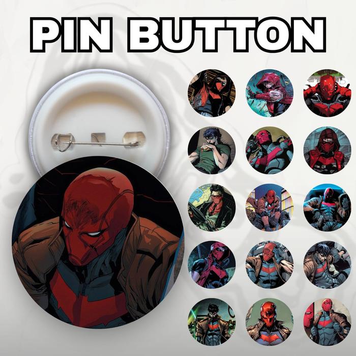 Pin Red Hood Batman Jason Todd DC