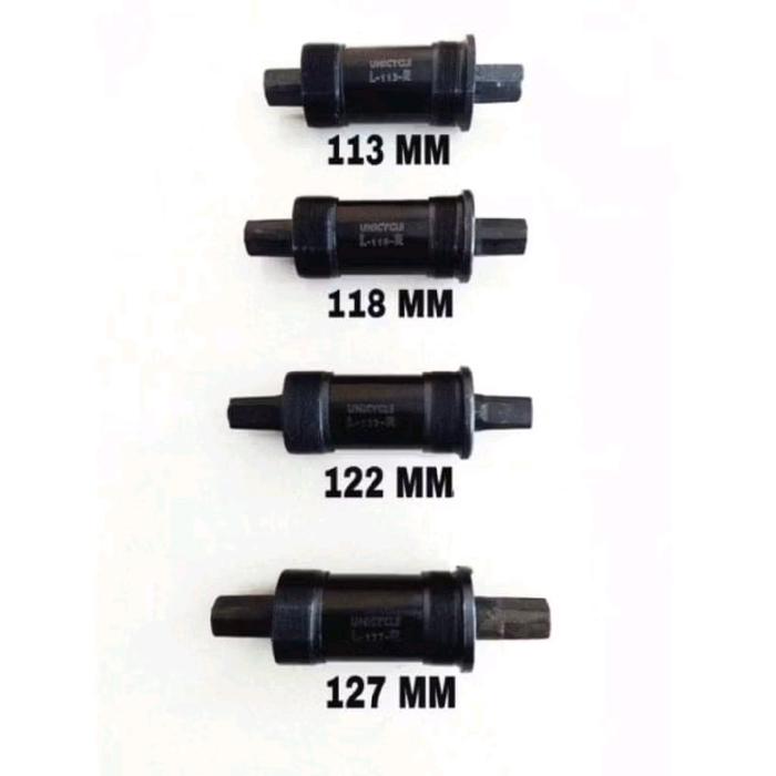 BOTTOM BRACKET BB KOTAK BEARING SEPEDA 110 113 118 122 127
