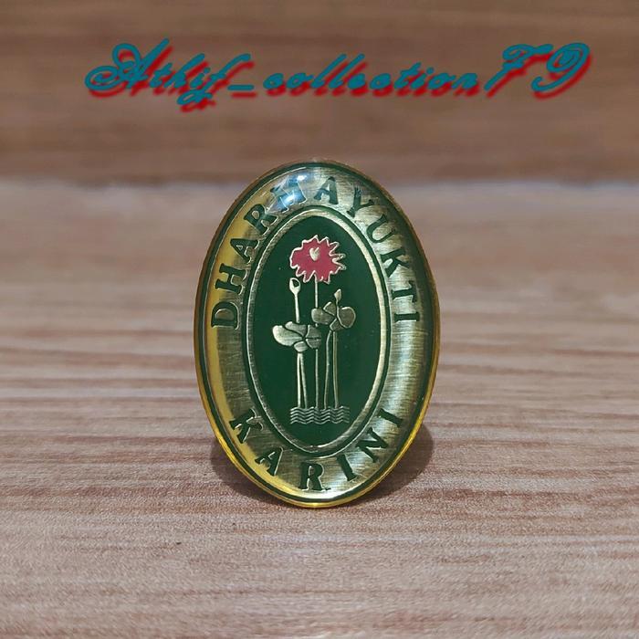 Lencana Dharmayukti Bahan Resin - Pin Dharmayukti, Tanpa Box Pin