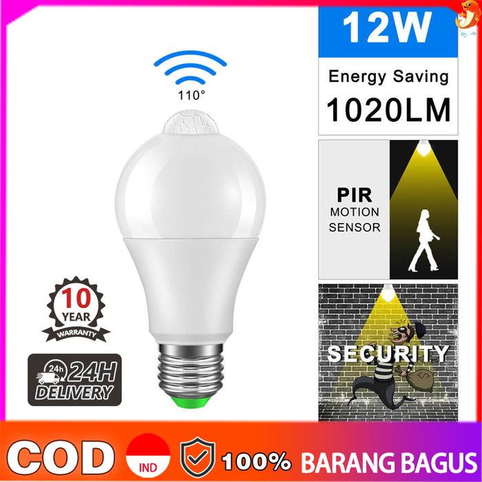 lampu sensor Bohlam LED Bohlam induksi tubuh manusia Koridor Lampu